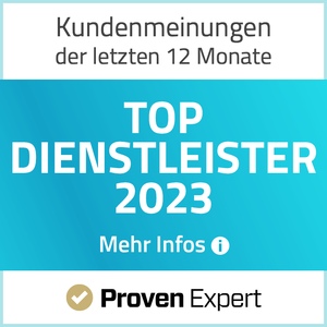 ProvenExpert Top Dienstleister 2023