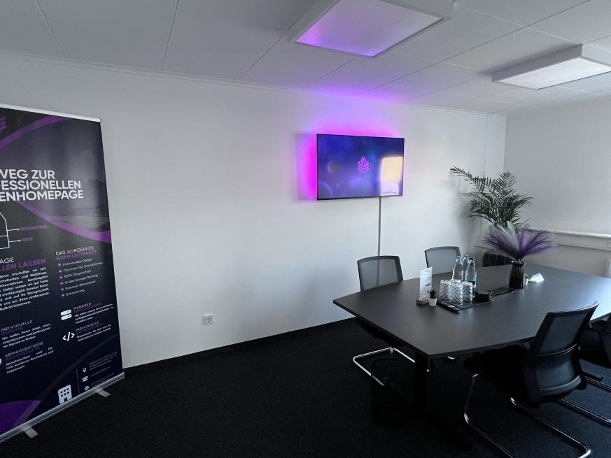 Konferenzraum von FameSystems in Bremen